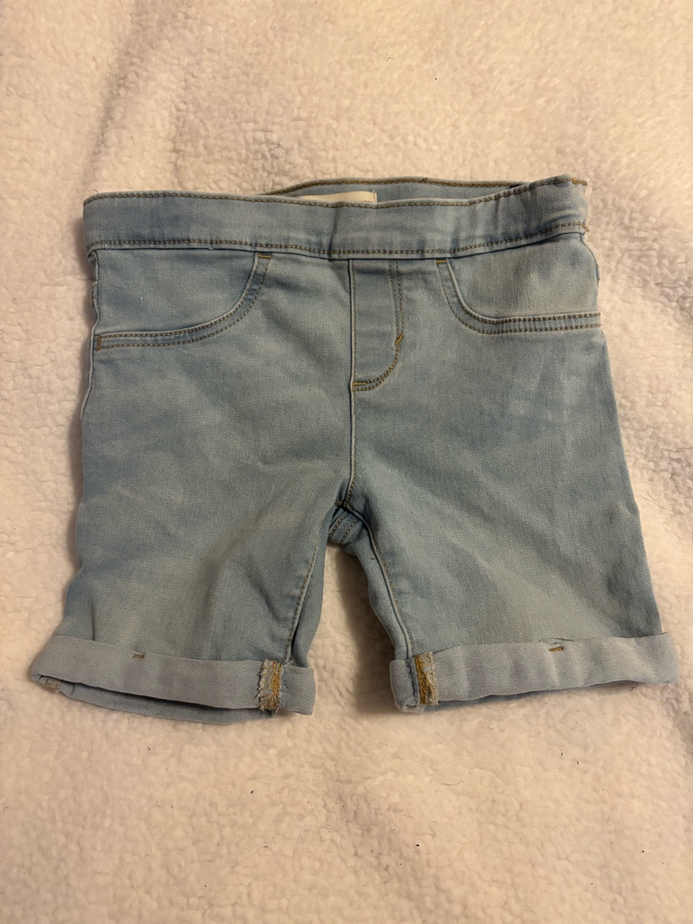 Levi's Light Blue Kids Denim Shorts